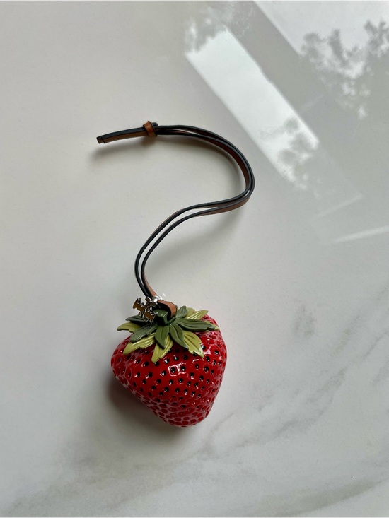 Accessories - Red Strawberry Bag Charm